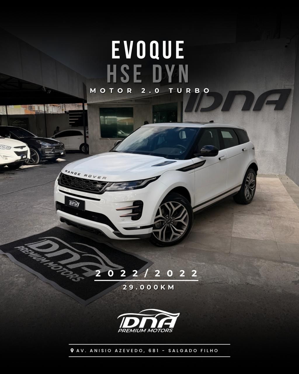 Range Rover Evoque 2022