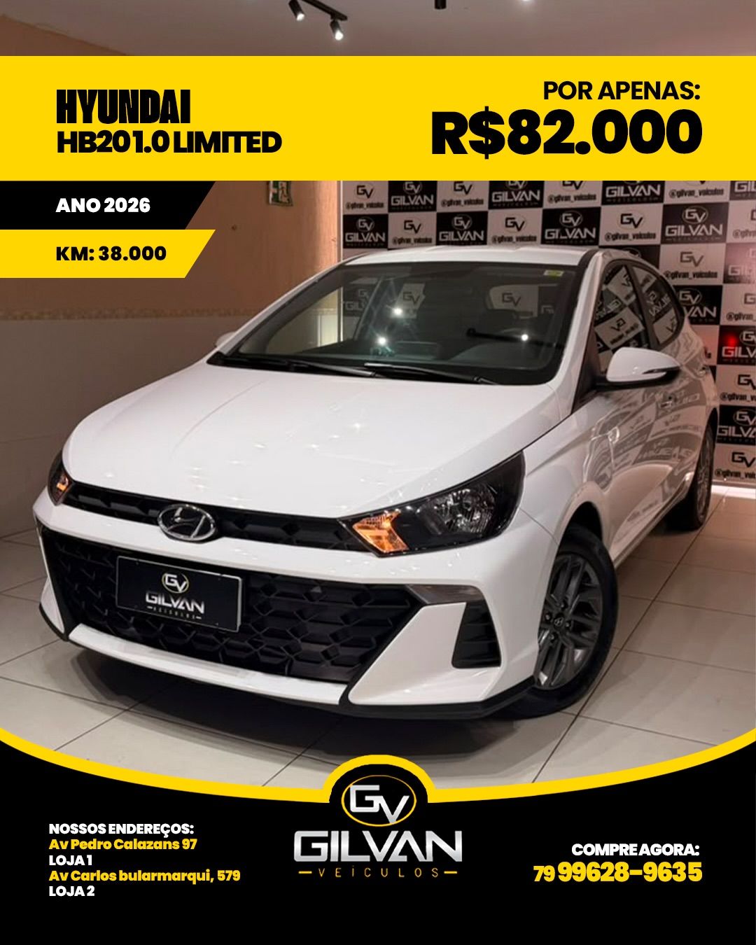 Hyundai HB20 2026
