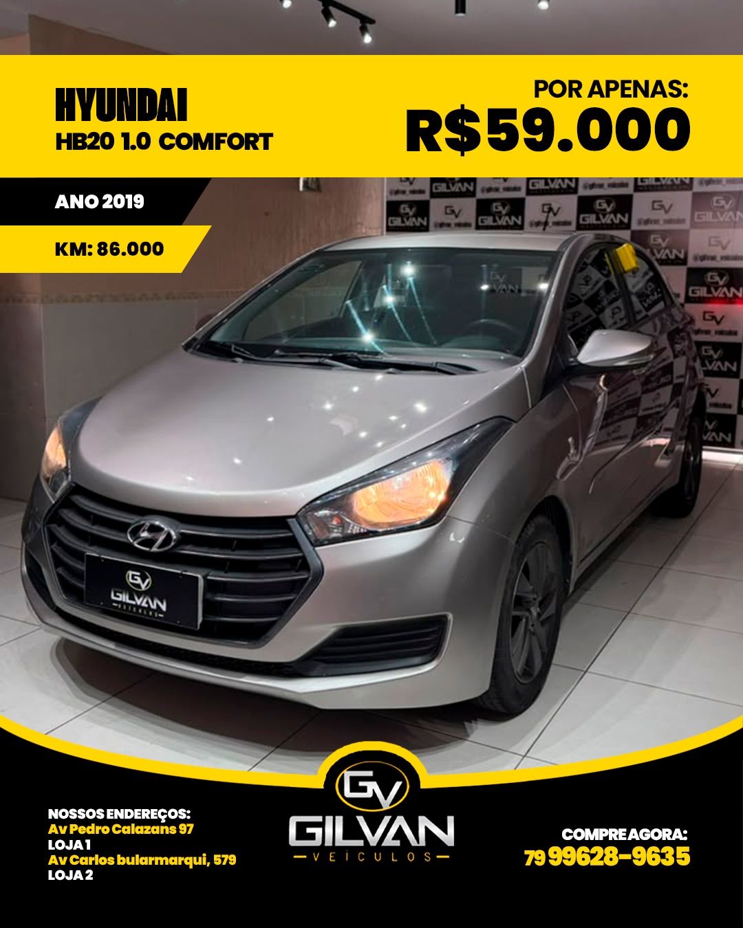 Hyundai HB20 2019