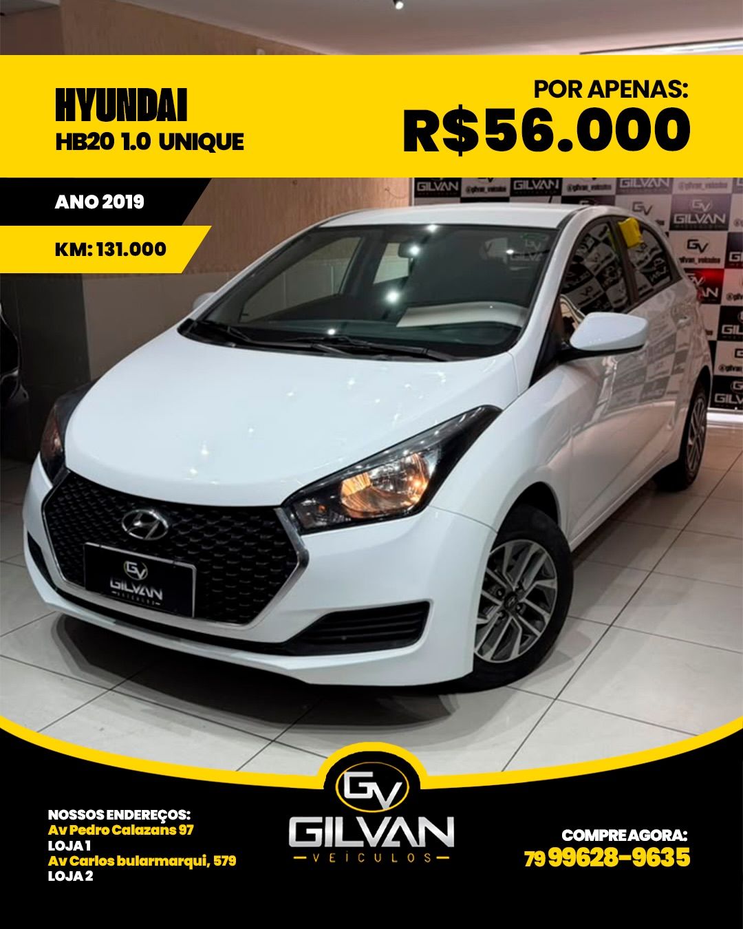 Hyundai HB20 2019